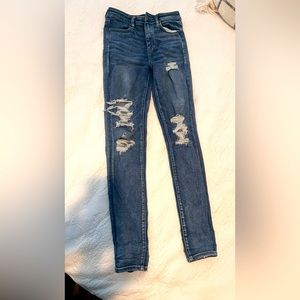 American Eagle Xlong high rise jeggings
